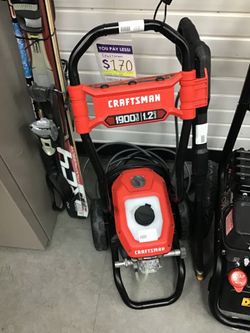 Craftsman 1900 PSI Electric Pressure Washer