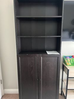 IKEA Billy Bookcase in dark brown