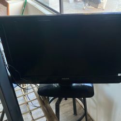 34 In Philips Flatscreen Tv Mint Condition 