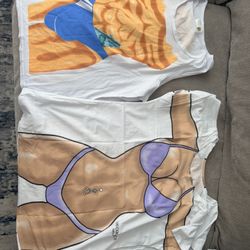 Never Worn- Bikini Shirts For Men And Women - 4 Total 