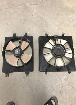 2001 honda odyssey radiator cooling fan.