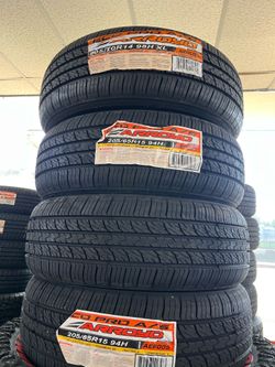 📲✔️205/65/15 vendo set de llantas nuevas arroyo