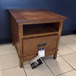 Ashley wooden end table
