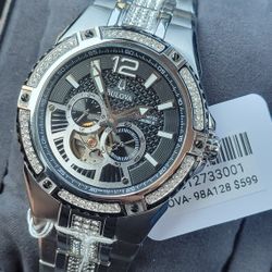Bulova Men's 98A128 BVA Series Automatic Chronograph Stainless Steel Watch $599