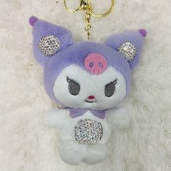 Kuromi Plush Keychain 