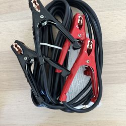 Jumper cables for car battery