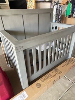 4-in-1 Convertible Crib + Conversion Kits