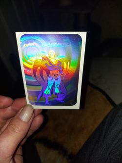 1990 Marvel Universe Impel Holographic Magneto #MH2