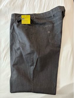 Lee Made 2 Fit Straight Stretch Denim Jeans Graphite Medium Wash Women 24W