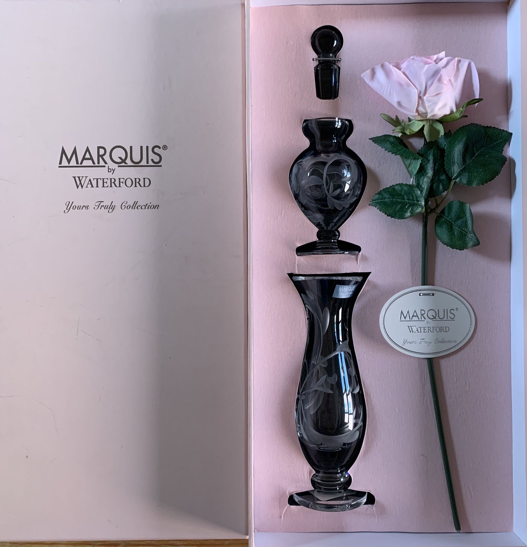 Marquis by Waterford ‘Yours Truly’ Vanity Set - Never Used