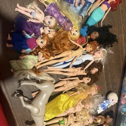 Lot Of Princess Items 