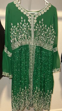 Green Indian Dress