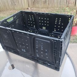 DURABLE PLASTIC STORAGE BIN CONTAINER