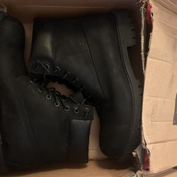 Black Timberland Boots