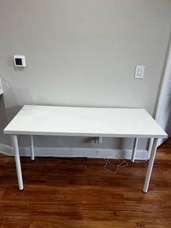 White IKEA Desk
