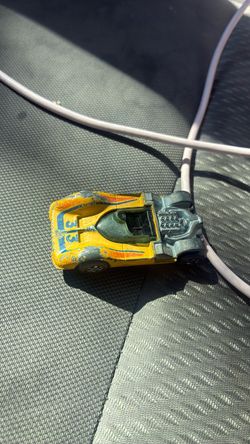 Hot Wheels Yellow Race Car Die-Cast