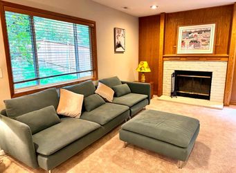Sofa with Ottoman
