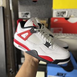 Jordan 4 “Red Cement” 10.5
