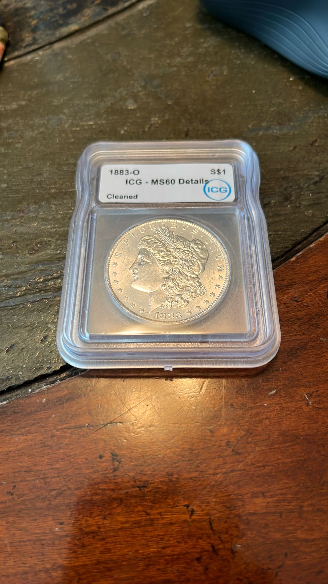 1883-O Morgan Silver Dollar Graded MS60! Uncirculated