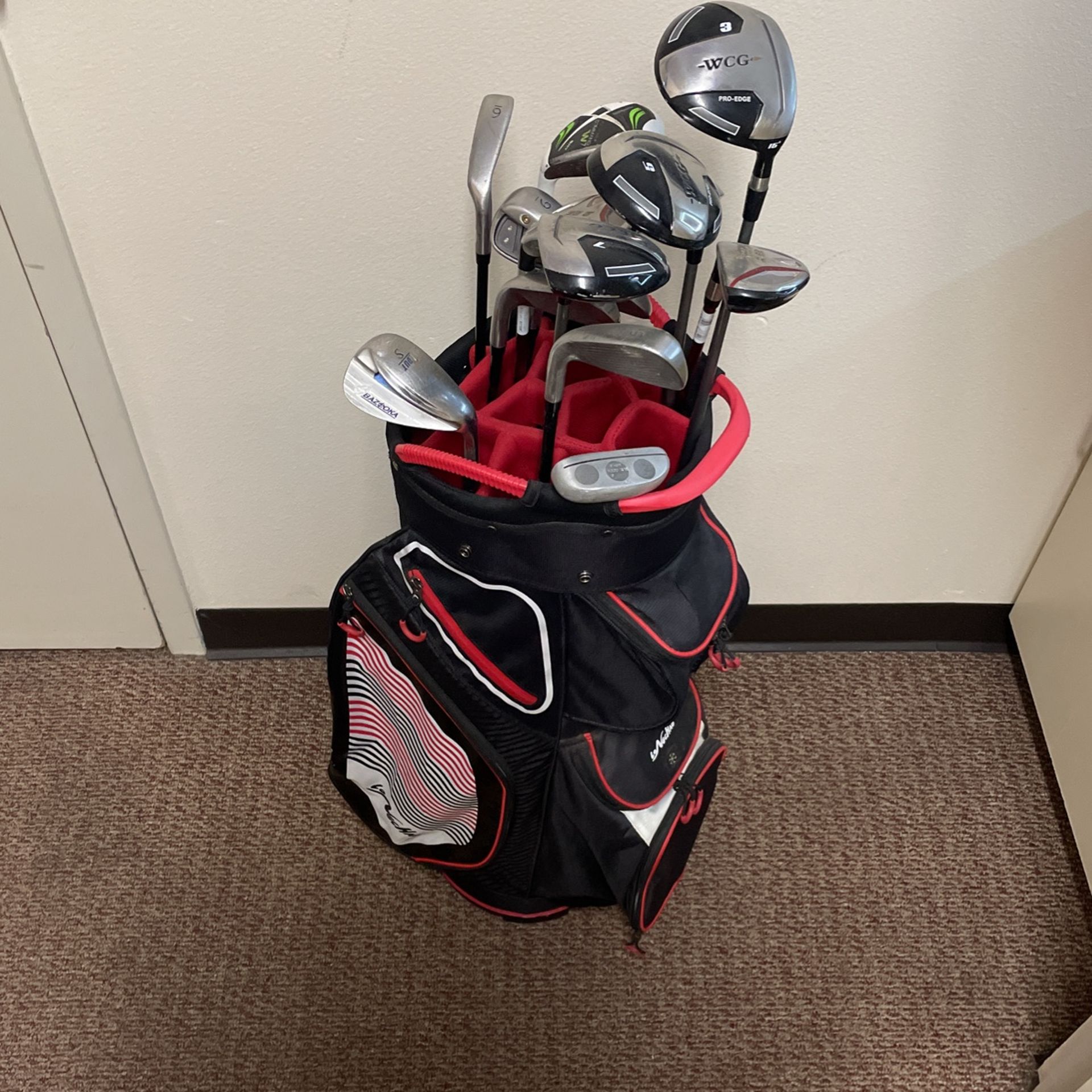 Golf Clubs & Bag