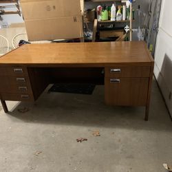 Mid Century Modern Banking / Executive Writing Desk