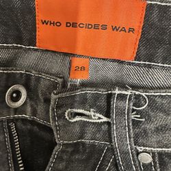 Who Decides War Jeans 