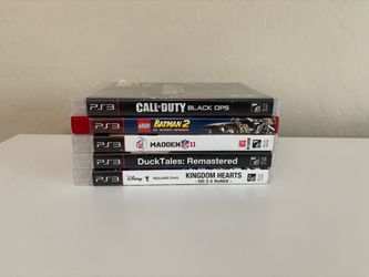 5 PS3 Games