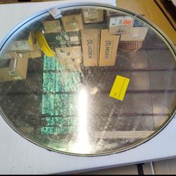 Paihome 24" Round Mirror In Silver