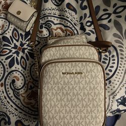 Michael Kors crossbody purse with wallet 