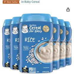 Gerber baby rice cereal - Iron Rich