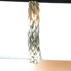 Sterling Woven Italian Bracelet
