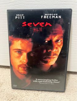 Seven DVD Brad Pitt Morgan Freeman
