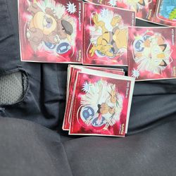 Vintage Pokemon 1999 Slowpoke And Slowbro Nintendo Sticker New