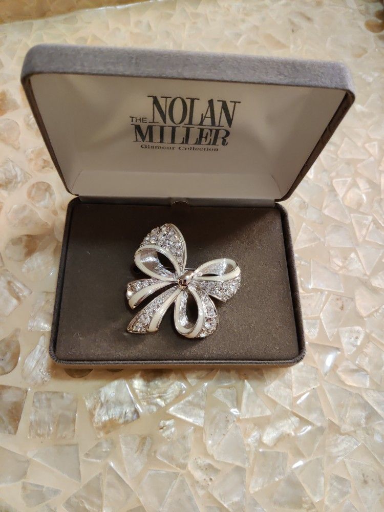 The NOLAN MILLER Jewelry Designer Brooch 