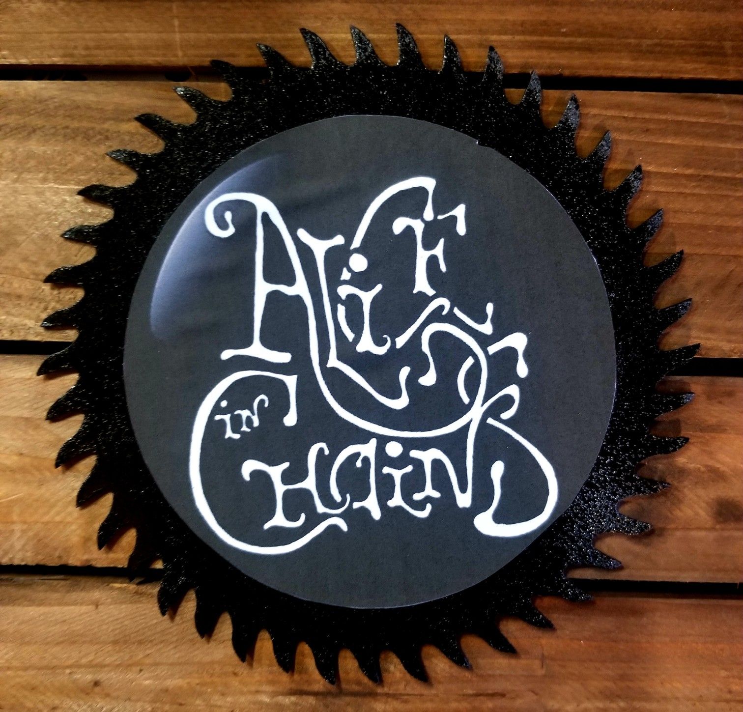 Alice in Chains Decorative Saw Blade