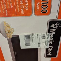 New Countertop 1.6cu Microwave 