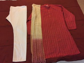 Boys silk kurta pajama set