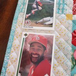 Ozzie Smith Upper Deck Baseball Cards Lot 
