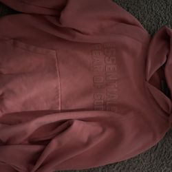 Coral essential hoodie size small 