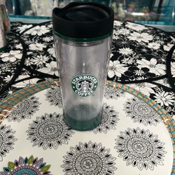 Starbucks travel cup. Nice condition. Asking $11.