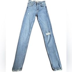 without tags zara ripped jeans