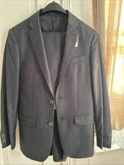 John Varvatos Bedford Gray Blazer Jacket and Pants  38R