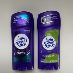 Lady Speed Stick deodorant -powder scent