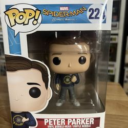 VAULTED Peter Parker Funko Pop Bobblehead #224 Marvel Movies Comics Disney Vinyl