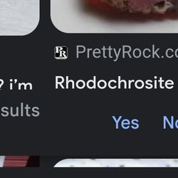 Rhodochrosite Rock