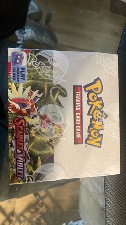 Pokémon Scarlet & Violet booster box sealed