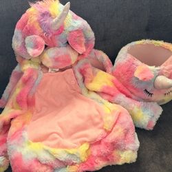 Baby Unicorn Costume With Basket 