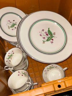 Vintage Floral China Dinnerware Set