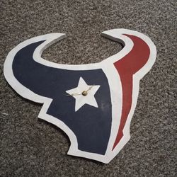 Texans wall clock
