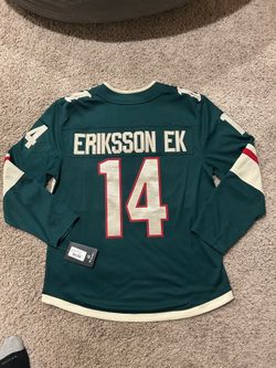 Minnesota Wild Joel Eriksson Ek #14 Fanatics Green NHL Jersey